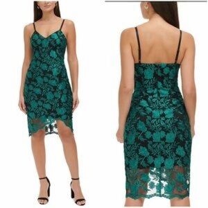 NWT GUESS WOMEN’S ASYMMETRIC MIDI COCKTAIL AND PARTY DRESS SIZE MEDIUM